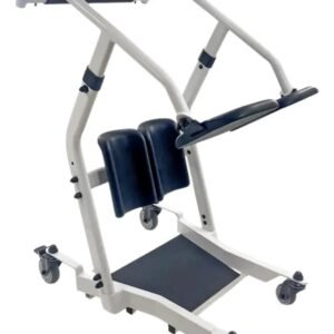 Cadeira de transferência para idosos com estrutura reforçada, capacidade de até 150 kg, usada para facilitar a locomoção segura entre cama e locais da casa como levar diretamente até o banheiro para realizar as nescrssidades sem precisar usar a cadeira de rodas ou até a poltrona ou cadeira de qualque ambiente da casa que desejar.