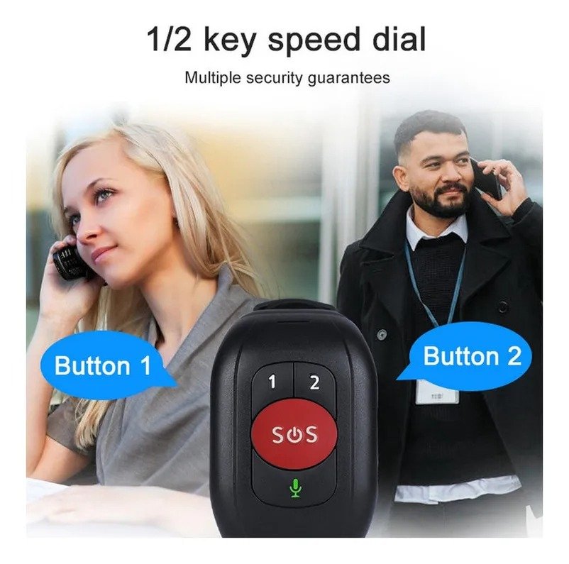 Pulseira Gps Para Idosos, Relógio 4g Sos - Imagem 3