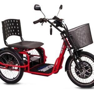 Triciclo Elétrico Machine Force 800w Ré, Cestinho, Alarme