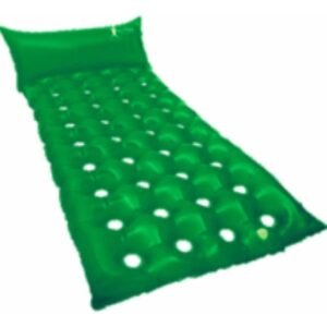 Colchão Água Cx De Ovo Aberto C/ Cabeceira Inflável Artflex Cor Verde Voltagem Da Bomba De Ar 0